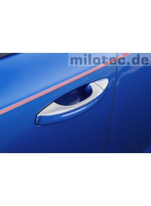 Накладки на дверные ручки (Milotec) Skoda Octavia A7 (2013-/FL 2017-)